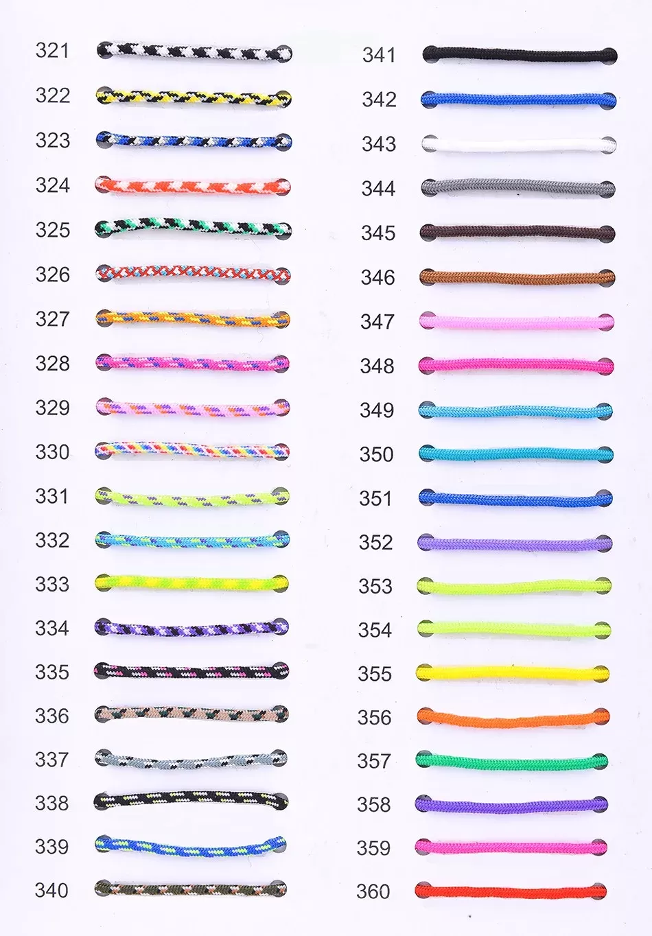 100M Dia 2mm One Stand Cores Paracord For Survival Parachute Cord Lanyard Camping Climbing Rope Hiking Jewelry Making Wholesale - תמונה 6