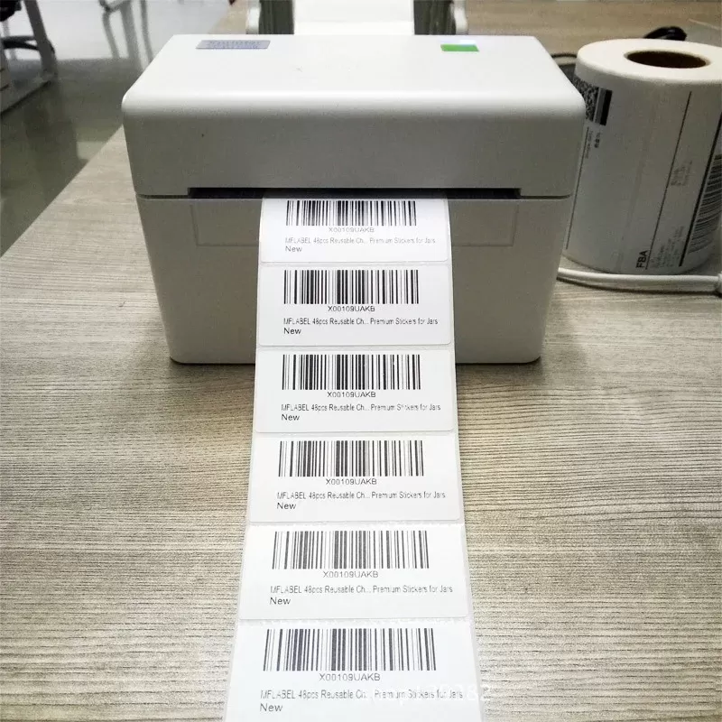 Product Labels for Amazon 30x50mm Direct Thermal Removable Blank Labels Rectangle Self-Adhesive Writable Barcode Supermarket - תמונה 4