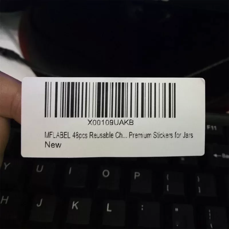 Product Labels for Amazon 30x50mm Direct Thermal Removable Blank Labels Rectangle Self-Adhesive Writable Barcode Supermarket - תמונה 5
