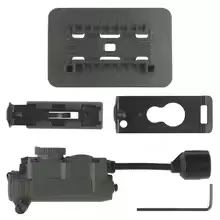 פנס קסדה טקטי עם תאורה מהבהבת - תמונה 5