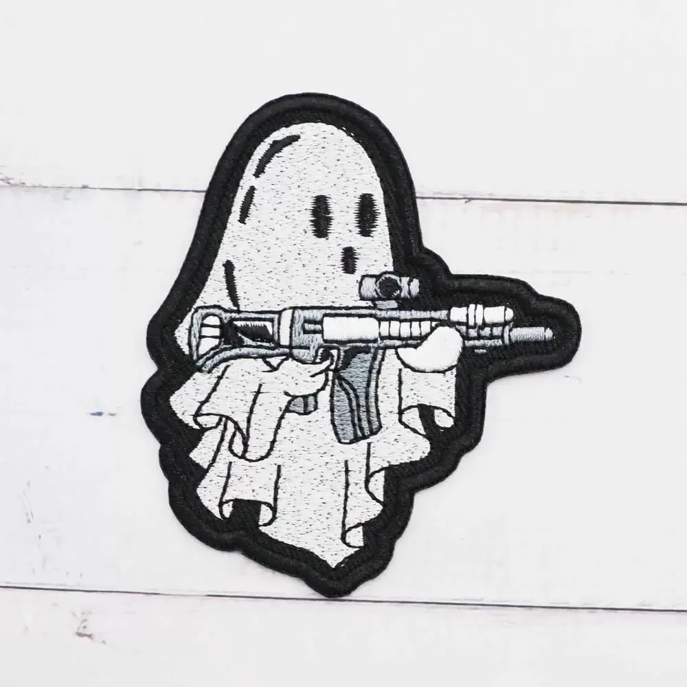 Tactic embroidered  patch tactical badge patch that can be pasted on the back, suitable for hats/clothes - תמונה 3