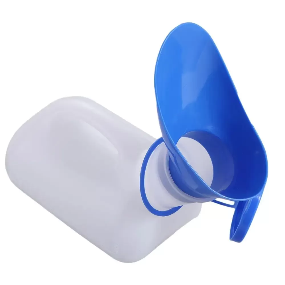 1000ml Mobile Toilet Pee Storage Tool Large Capacity Journey Urinal Pee Bottle Thicken Car Urine Bottle Camping Hiking Tools - תמונה 2