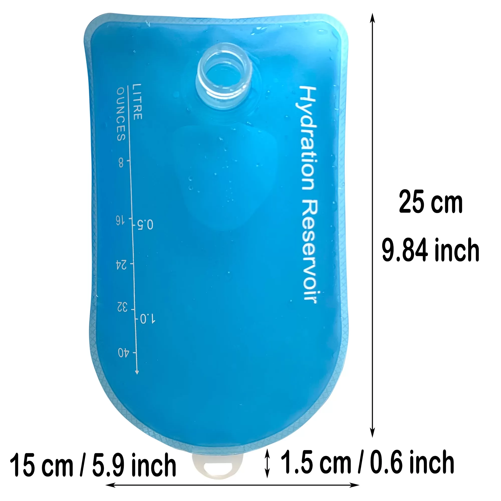 תיק גב עם מיכל מים 1L - BPA Free - תמונה 4