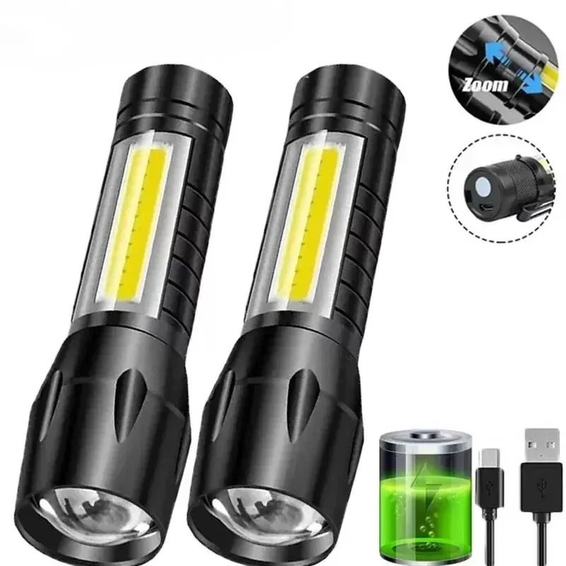 פנס קמפינג נייד עם טכנולוגיית COB+LED