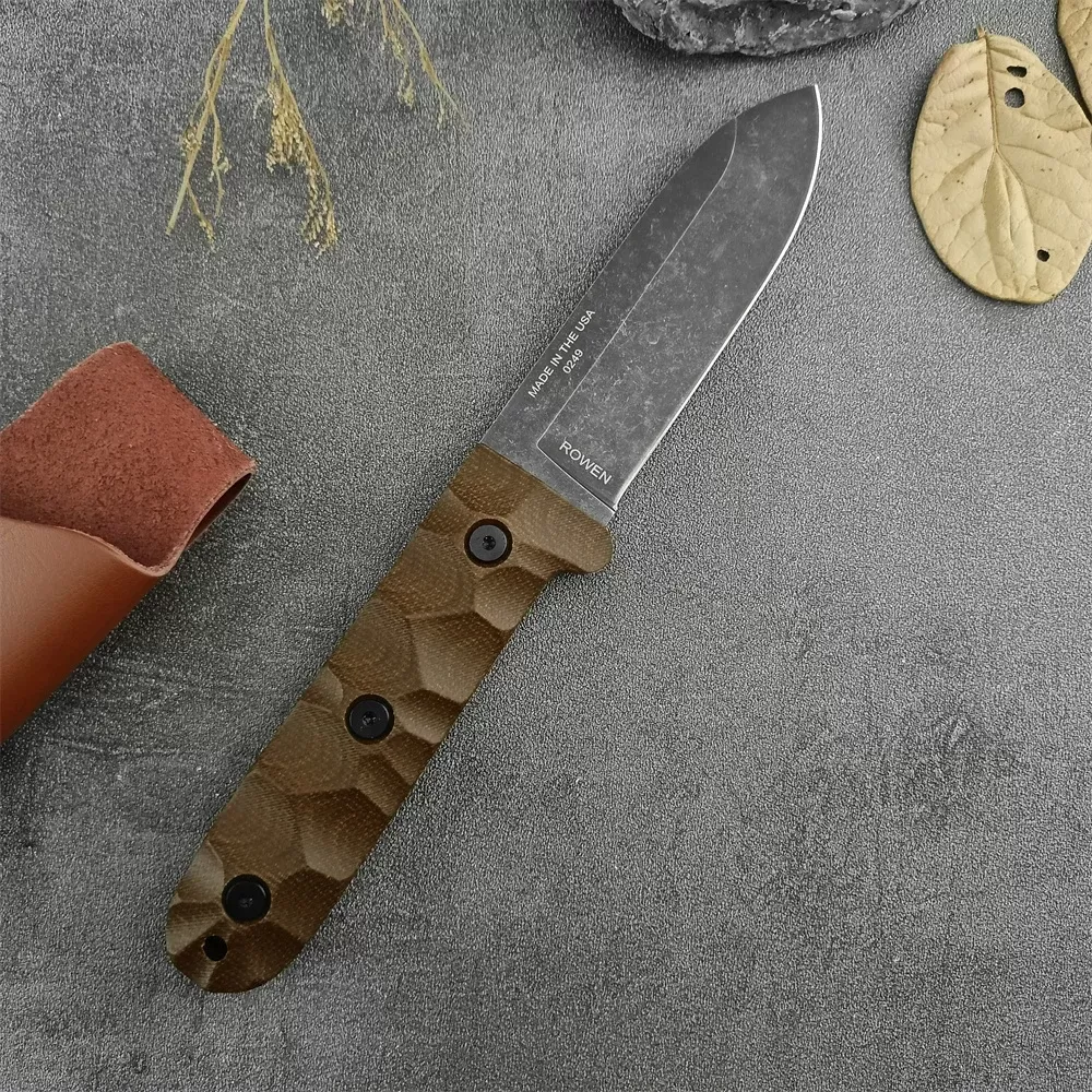 ESEE PR4 Durable Fixed Blade Survival Knife with Sheath Perfect for Bushcraft Outdoor and EDC Activities - תמונה 3