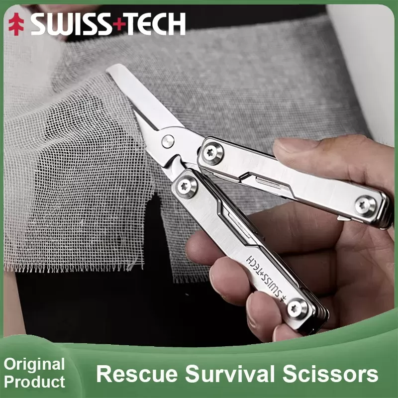 מספריים לחירום 9 ב-1 SWISS TECH