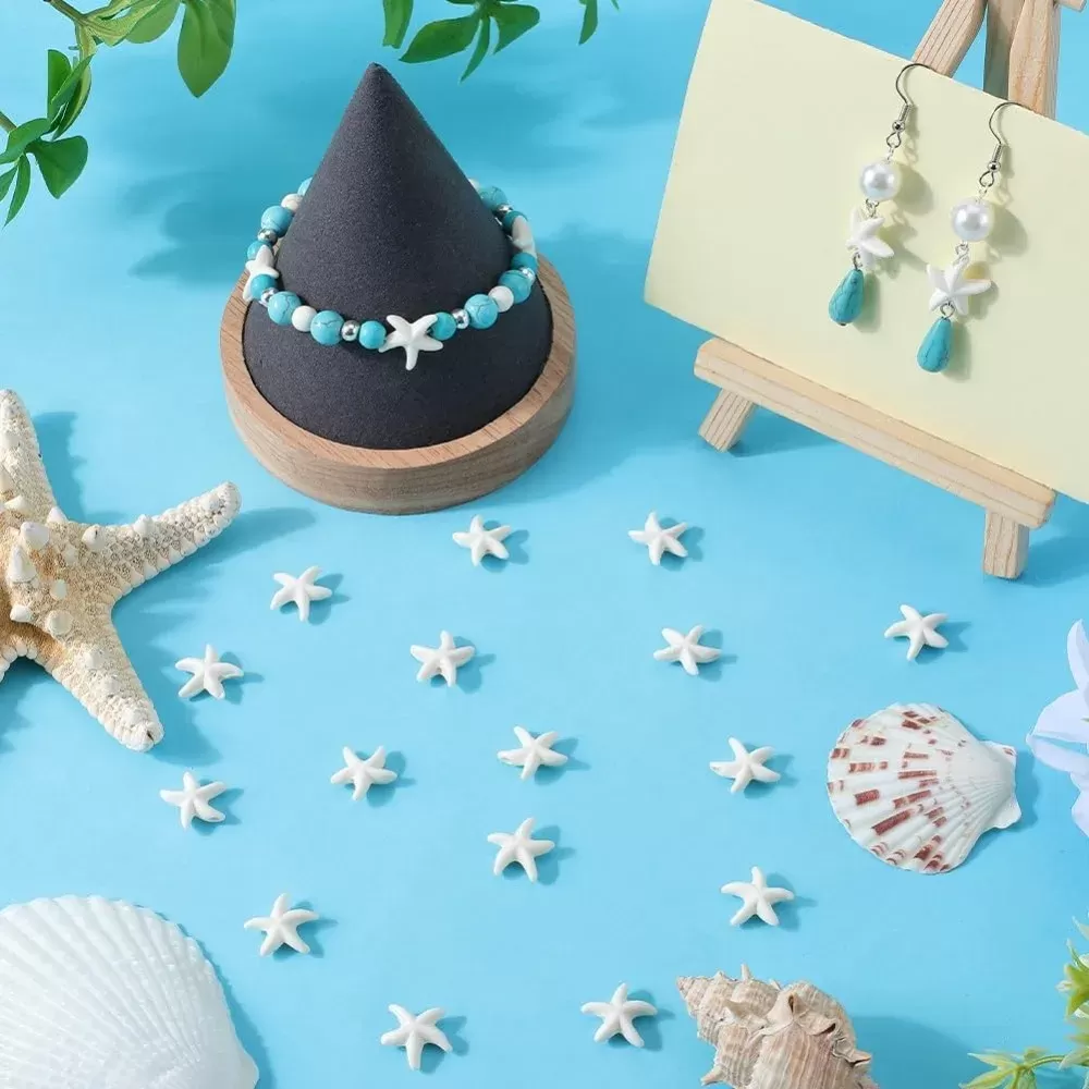 חרוזים בצורת כוכב ים - תכשיטים ייחודיים - תמונה 3