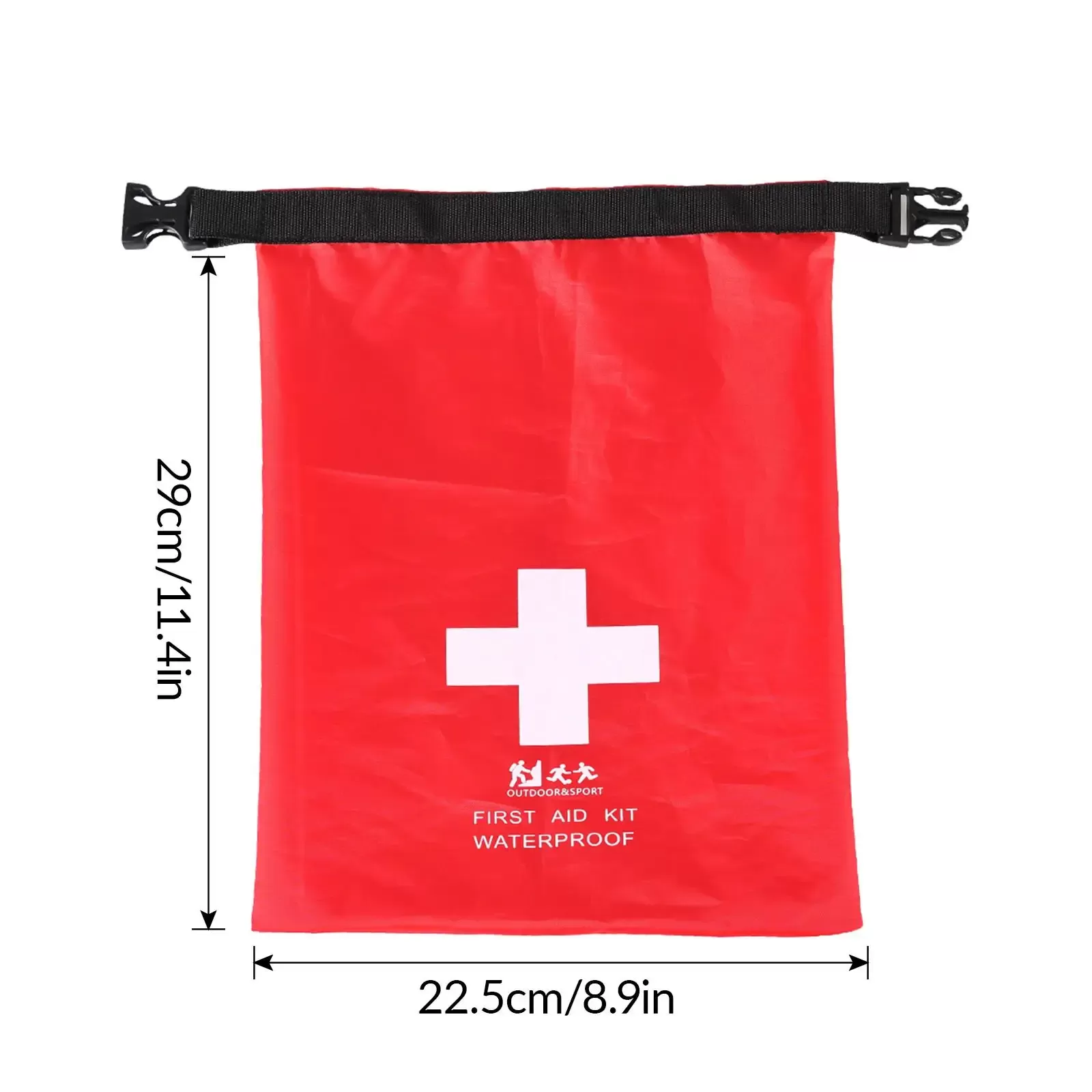 ערכת עזרה ראשונה Waterproof 1.2L - תיק יבש - תמונה 6