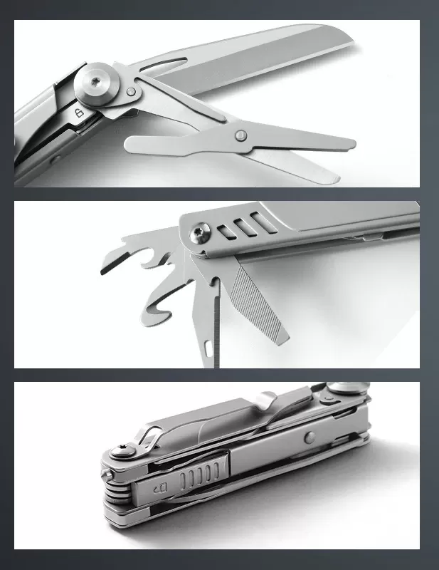 Multi Functional Small Knife EDC Outdoor Tool Portable Pocket Knife Camping Scissors Saw Survival Sharp Portable Folding Knife - תמונה 3