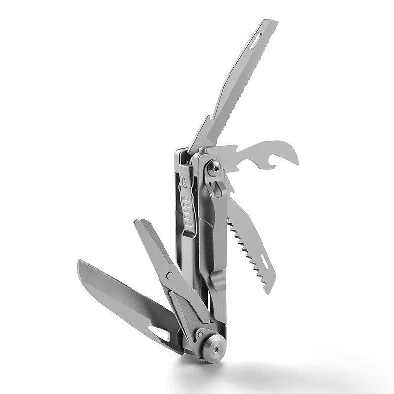 Multi Functional Small Knife EDC Outdoor Tool Portable Pocket Knife Camping Scissors Saw Survival Sharp Portable Folding Knife
