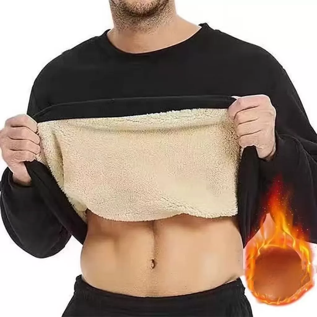 סוודרי פליס חורפיים לגברים - חימום ונוחות - תמונה 4