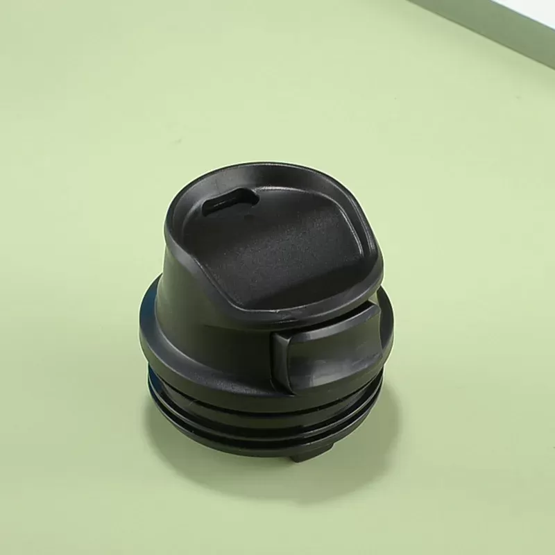 500ml Simple 304 Stainless Steel Insulated bottle Double-layer Vacuum Straight Cup Outdoor Portable Straight Drinking Bamboo Cup - תמונה 4