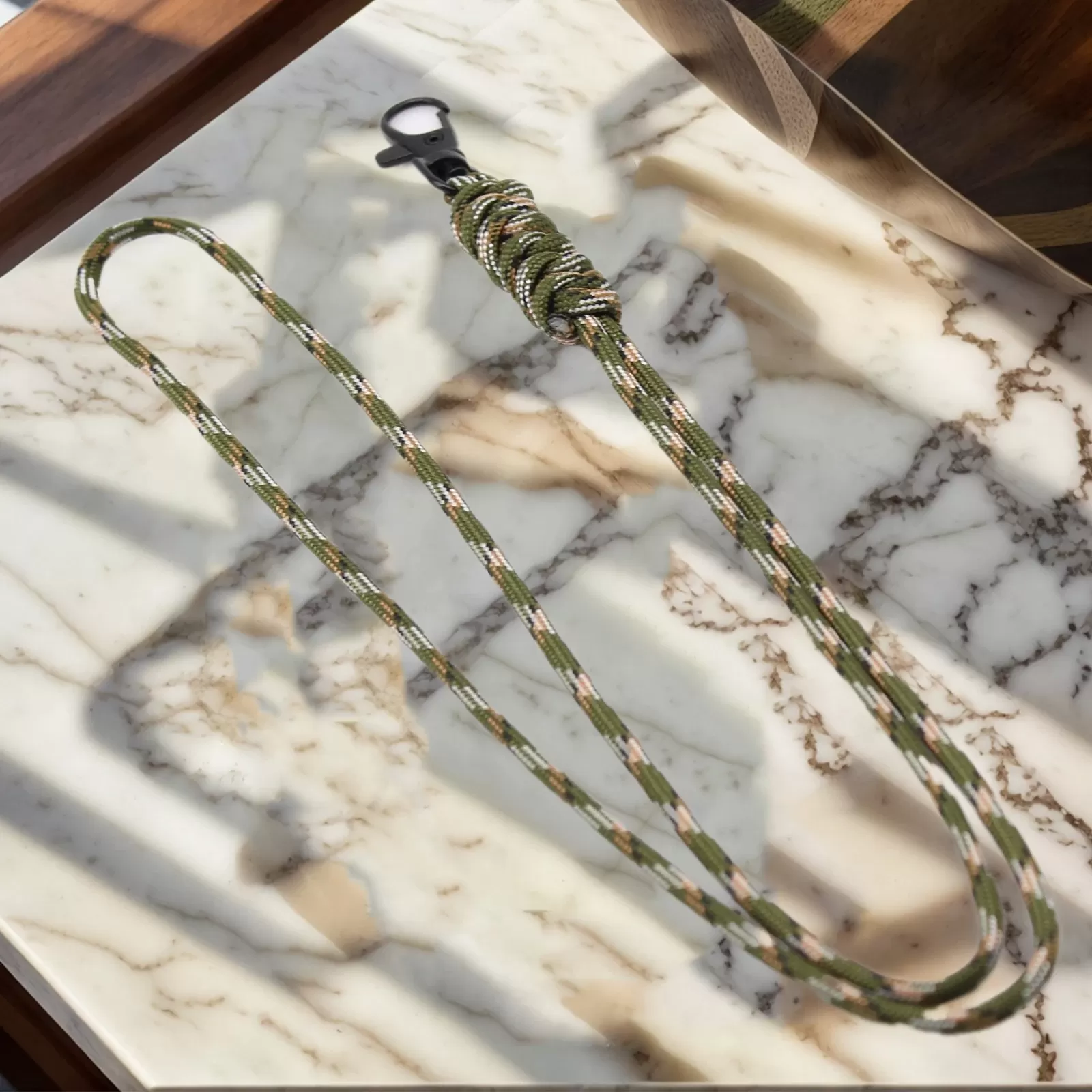 Mobile Phone Chain Ring Cord With Metal Buckle Rope Paracord Keychain Lamp Hanging Rope for Cell Phone Camera Keys Keychain - תמונה 2