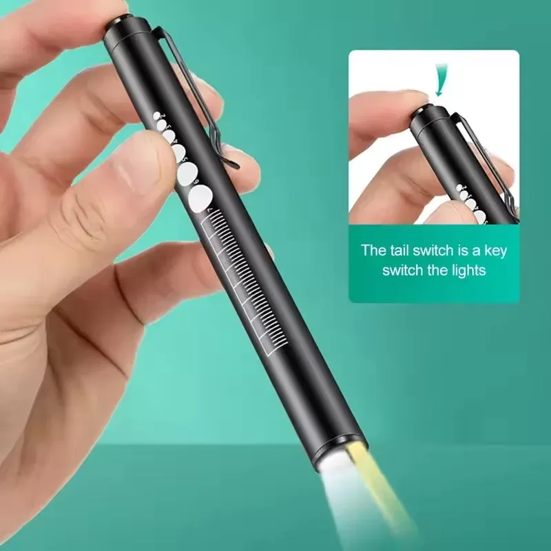 פנס LED נייד עם טעינה USB - תמונה 5