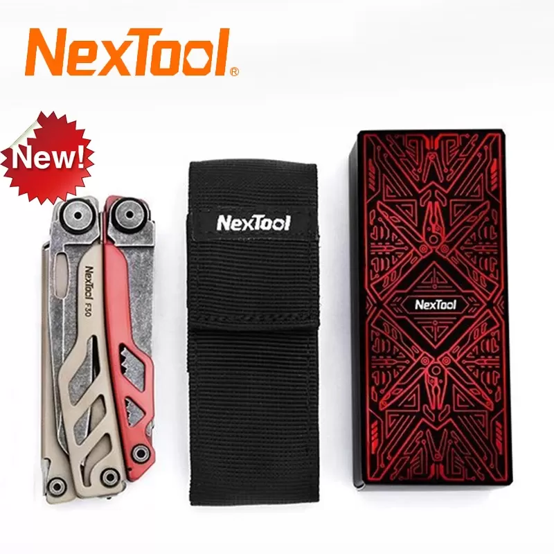 מולטיטול 16 ב-1 NexTool Pro F30 אדום-חום