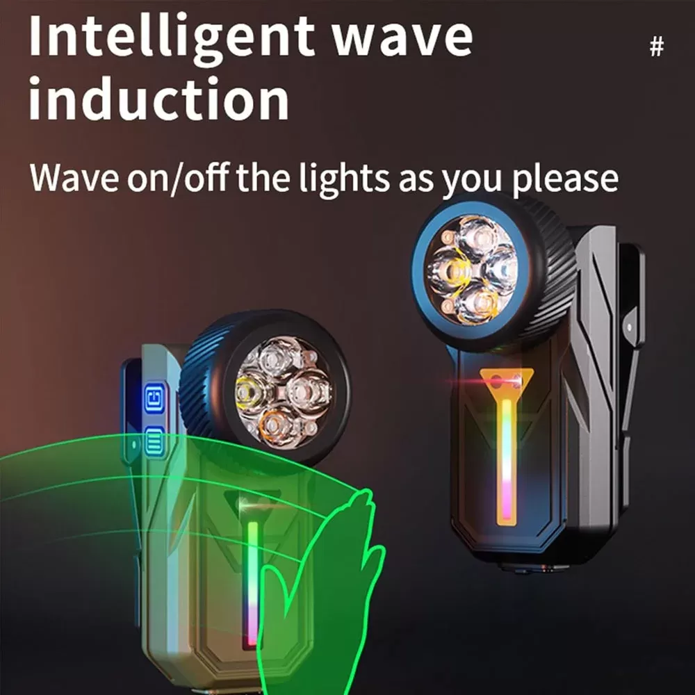 פנס טקטי RGB עם חיישן תנועה - תמונה 2