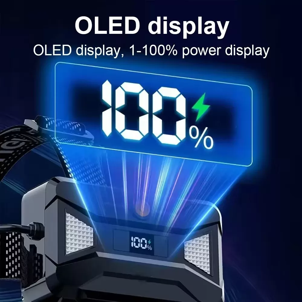 פנס טקטי נטען 10000LM עם חיישן IR - תמונה 6