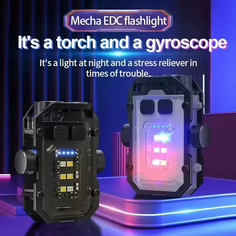 פנס LED חזק במיוחד עם טכנולוגיית הגנה עצמית